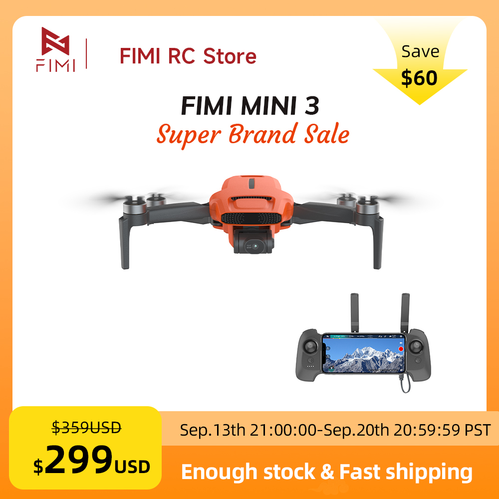 Drone Camera Hd - FIMI MINI 3 Camere Drone 4K