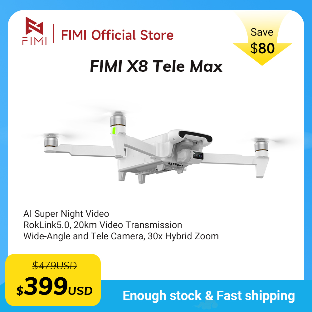 FIMI X8 Tele Max New Drone Wid - Drone Camera Wide Angle ulasan dan harga