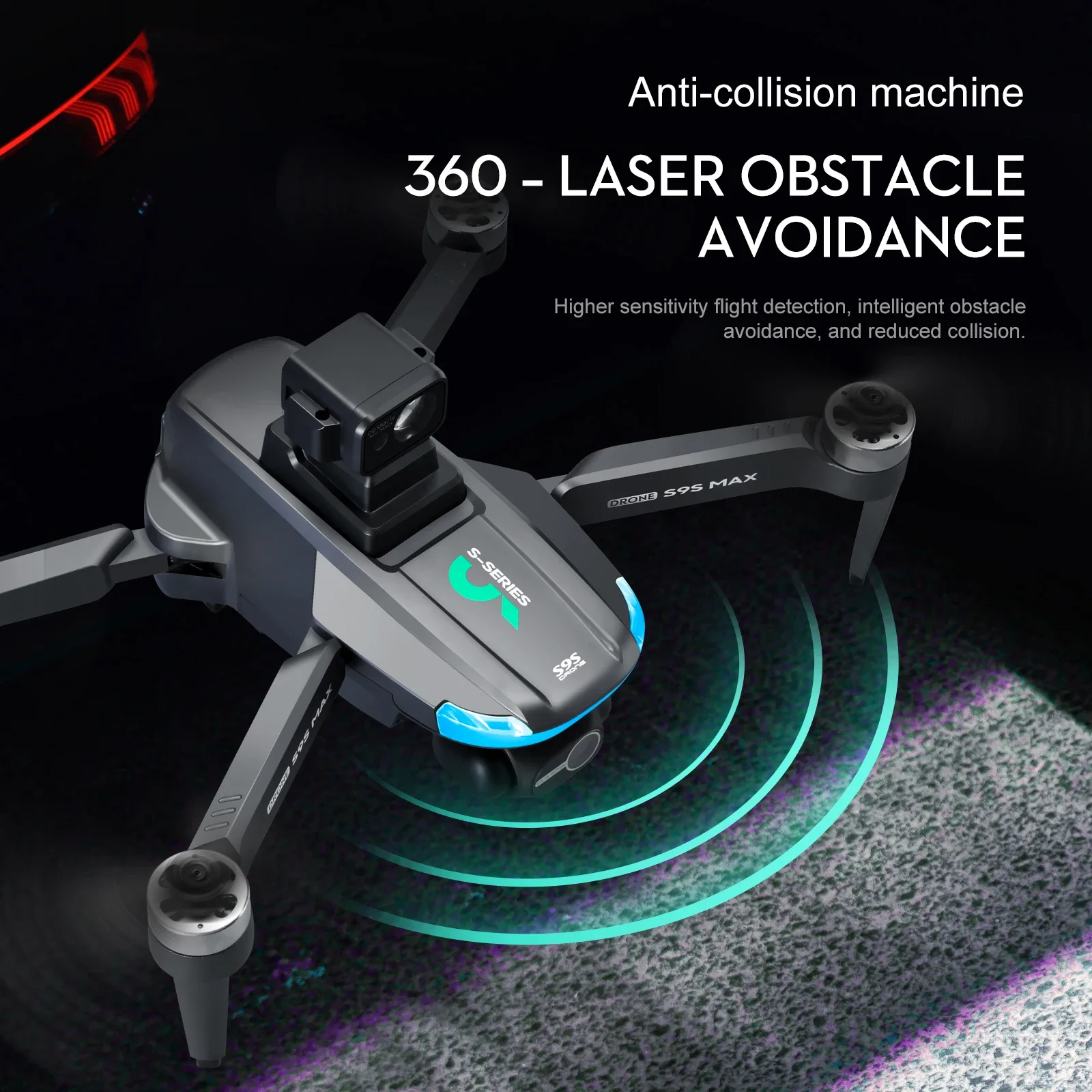 NEW S9S MAX MINI Drone 4K 2-Ax - Drone Camera Hd ulasan dan harga