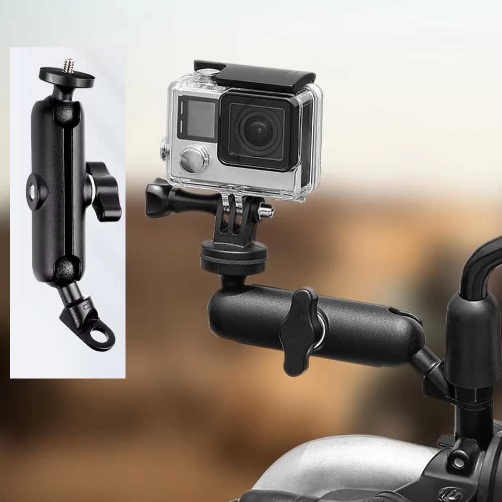 Motorcycle Handlebar Mount Alu - Drone Camera Action ulasan dan harga