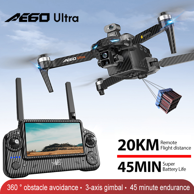 AE60 GPS Drone Professional 8K - Drone Camera Lens ulasan dan harga