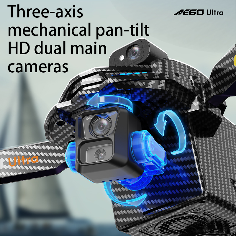 AE60 GPS Drone Professional 8K - Drone Camera Lens ulasan dan harga