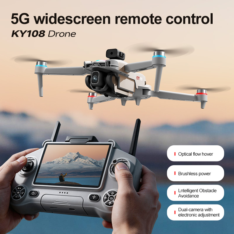 2026 New KY108 Drone With 8K C - Drone Camera Professional ulasan dan harga